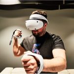 عینک واقعیت مجازی سونی مدل VR2 به همراه بازی Horizon: Call of the Mountain